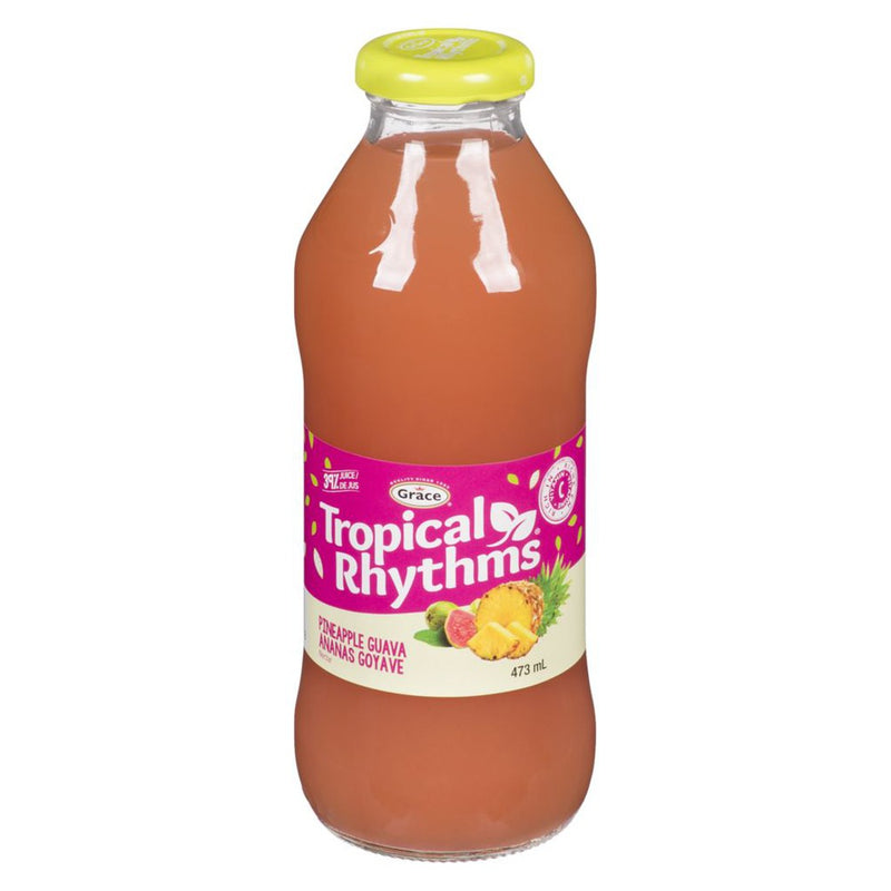 Grace Juice - Tropical Rhy Guava Pineapple 12x473 ml