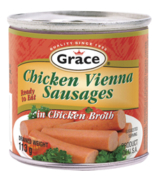 Grace Sausage - Vienna Chicken 48x113gr