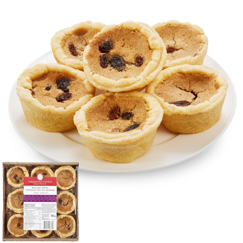 Grandmothers Butter Tarts Raisin  48x90gr