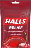 Halls Cello - Cherry 14pc 4x12ct