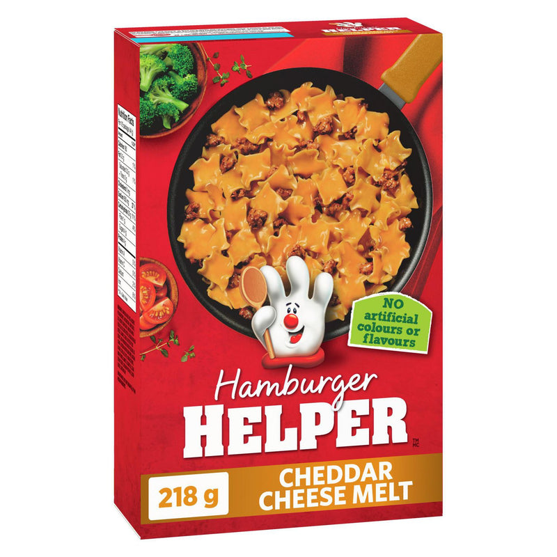 Hamburger Helper - Cheddar Cheese  12x218gr