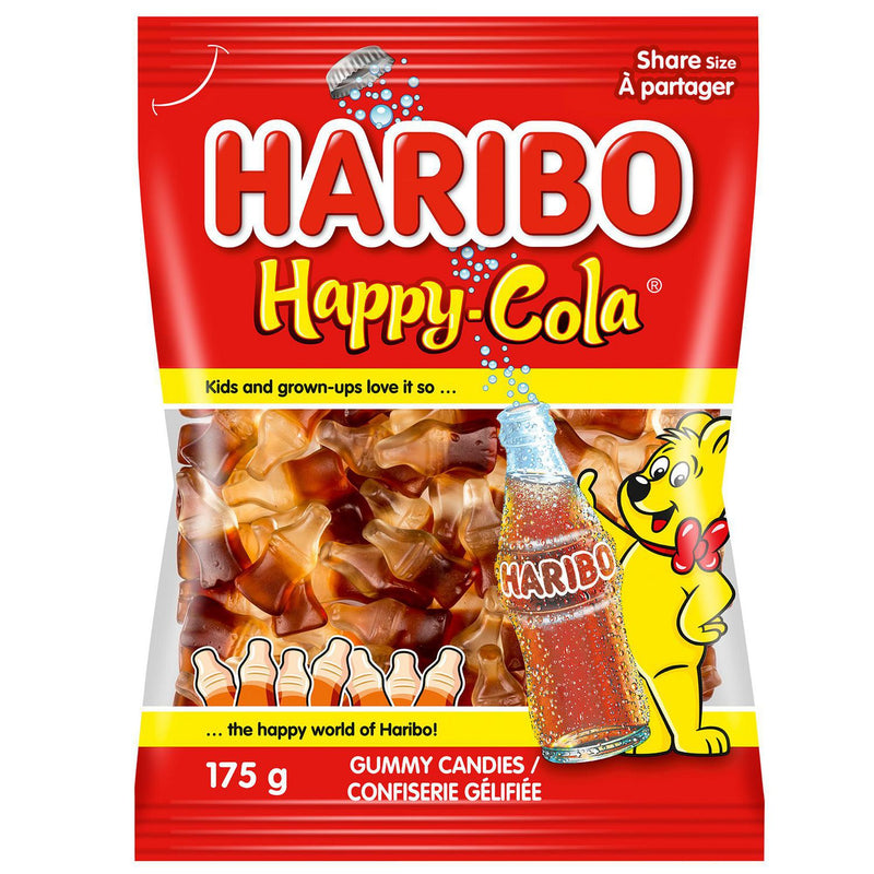 Haribo Gummy Candy Happy Cola 12x175g
