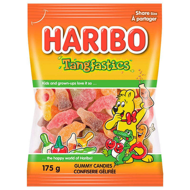 Haribo Gummy Candy Tangfastics ea/175g