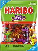Haribo Gummy Candy Twin Snakes 12x175g