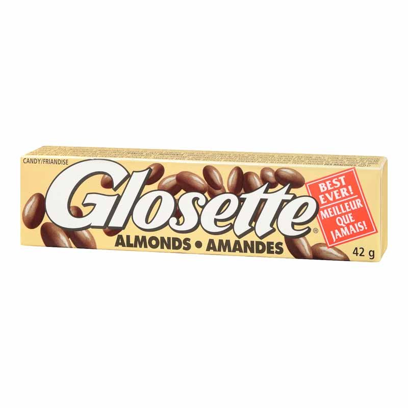 Hershey Glosette Almonds 18x42g