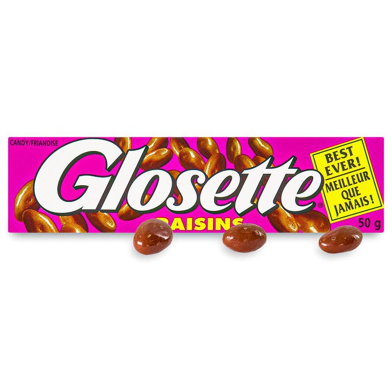 Hershey Glosette Raisins 18x50g