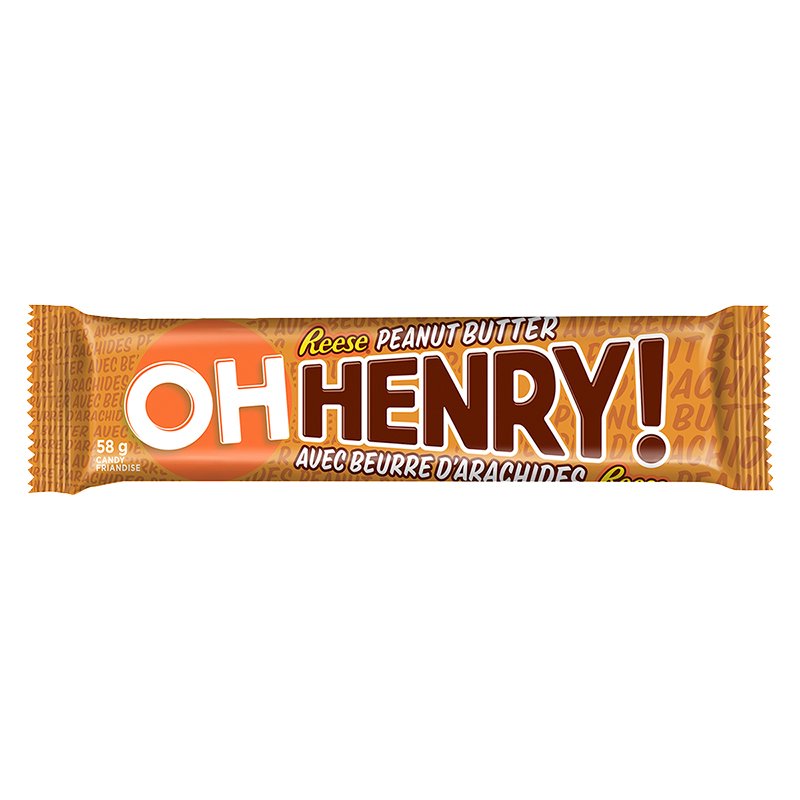 Hershey Oh Henry Reese Peanut Butter 24x58g
