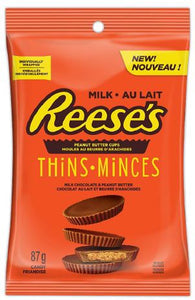 Hershey Peg Reese Thins Peanut Butter ea/87g