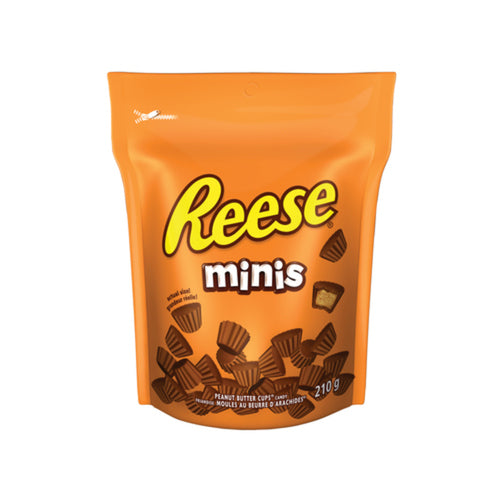 Hershey Pouch Reese Mini Peanut Butter Cups ea/210g