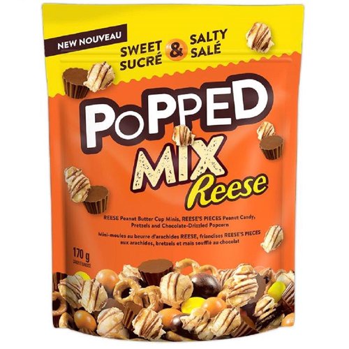 Hershey Pouch Reese Popped Mix 10x170g