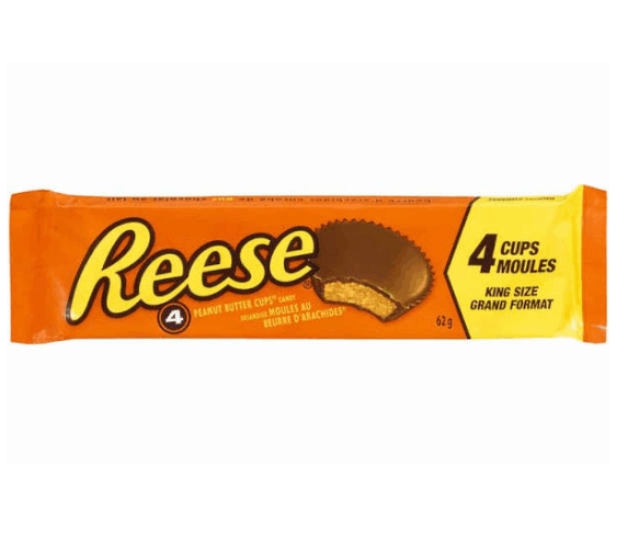 Hershey Reese Peanut Butter Cups Kings Size 24x62g