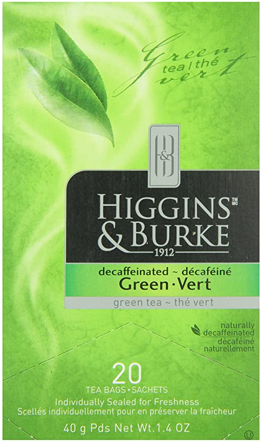 Higgens & Burke Tea - Decaf Green 20/bx