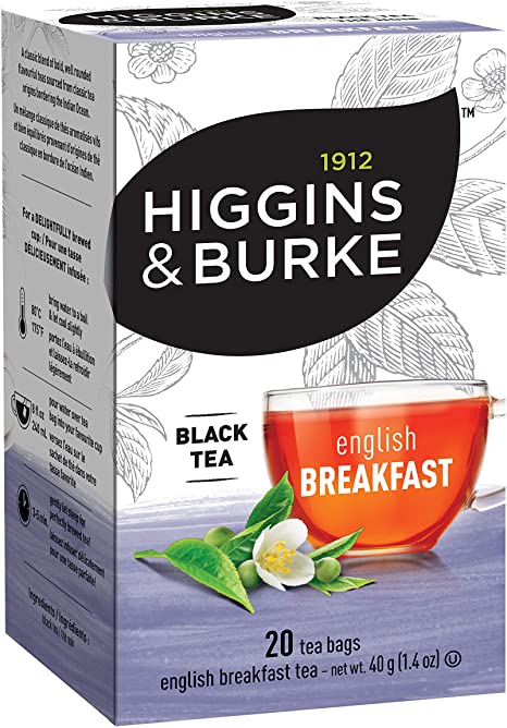 Higgens & Burke Tea - English Breakfast 20/bx