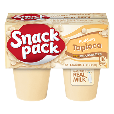 Hunts Pudding Cups - Tapioka ea/4pk