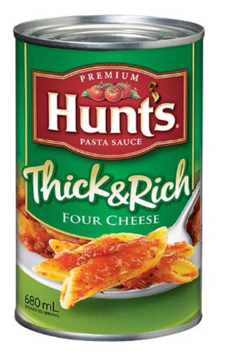 Hunts Spag. Sauce Thick & Rich - 4 Cheese 12x680ml