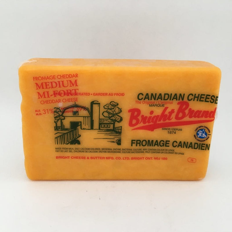 Brights Cheddar Medium - Cheddar 2x2.27kg