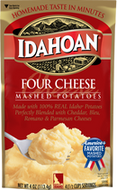 Idahoan Mashed Potatoes Four Cheese ea/113g