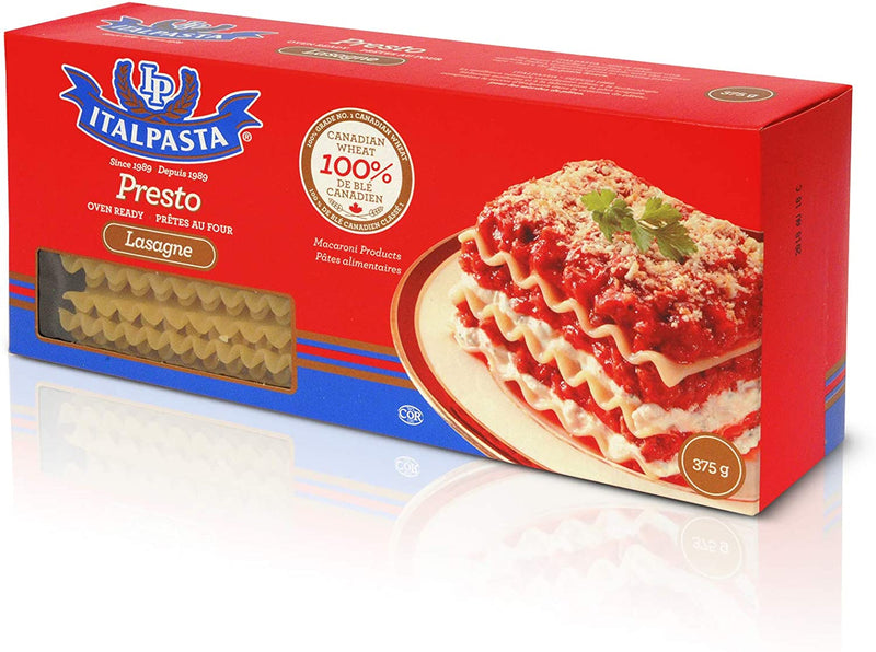 Italpasta Pasta - Lasagna (Oven Ready) 12x375gr