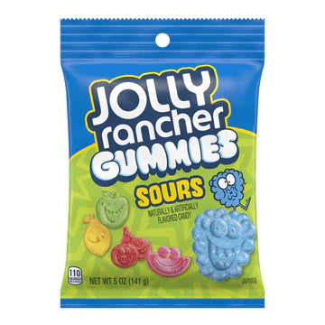 Jolly Rancher Peg Gummies Sour Berries 10x182g