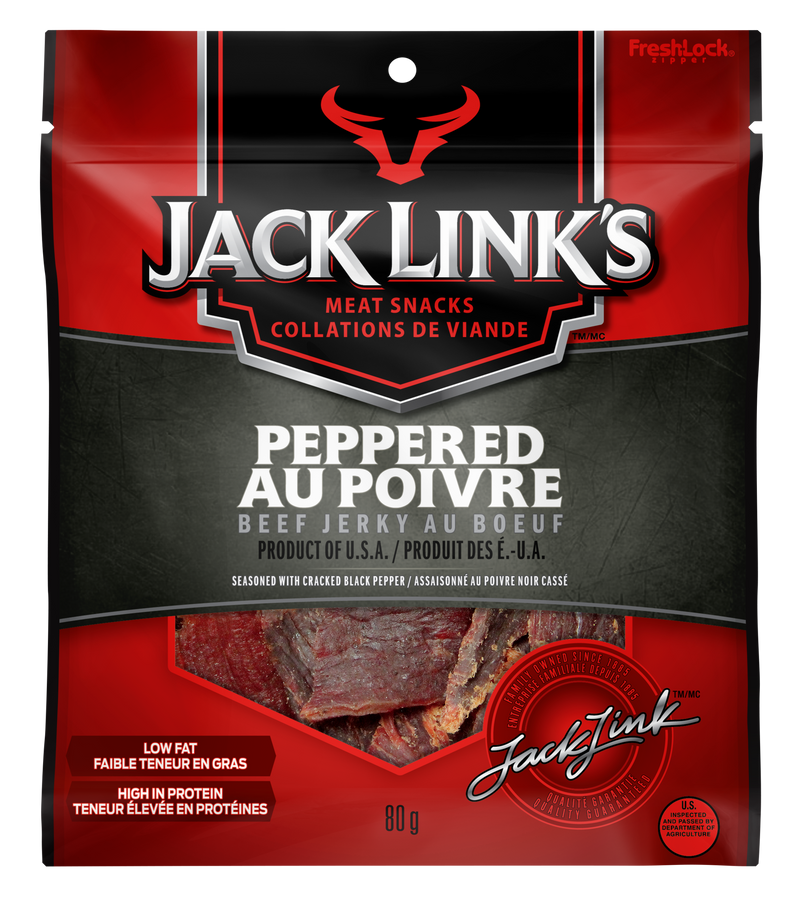 Jack Links Jerky Peppered ea/80g