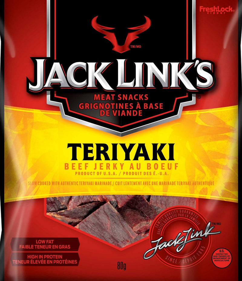 Jack Links Jerky Teriyaki 12x80g