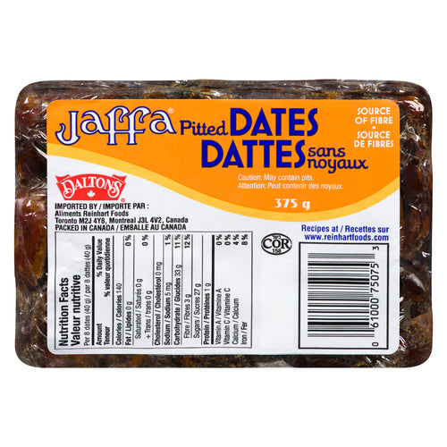 Jaffa Dates - Pitted ea/375gr