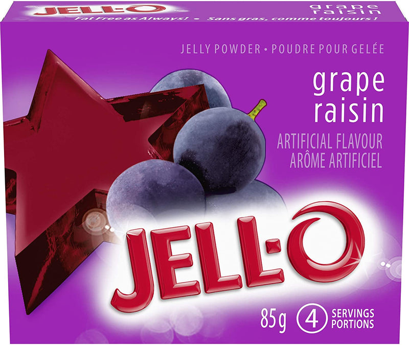 Jello Powder - Grape 24x85gr