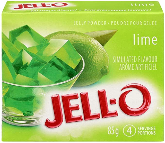 Jello Powder - Lime ea/85gr