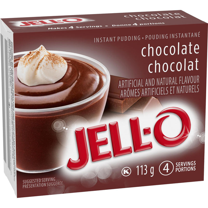 Jello Pudding - Chocolate (Instant) 24x113gr