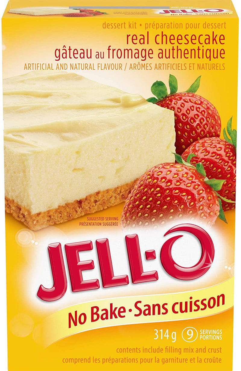 Jello Real Cheesecake (No Bake) ea/314gr