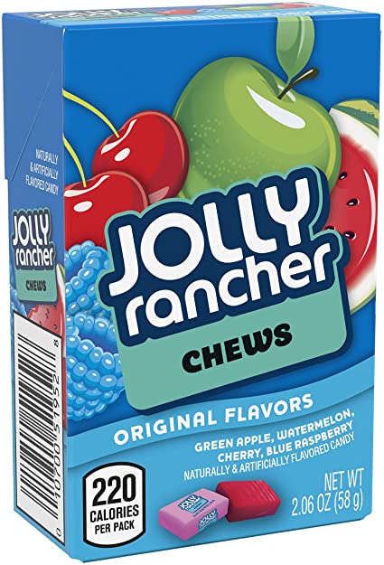Jolly Rancher Fruit Chews Original 12x58g