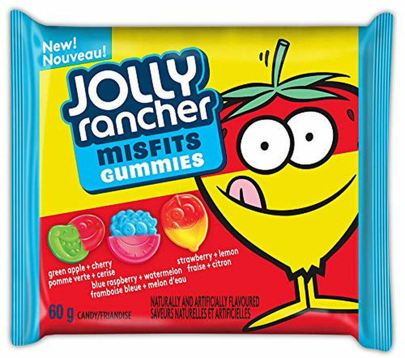 Jolly Rancher Misfits Gummies Fruit 18x60g