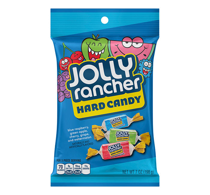 Jolly Rancher Peg Assorted 10x198g