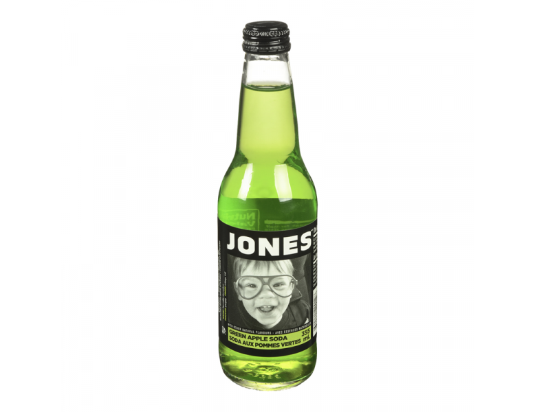 Jones Soda Green Apple 12x355mL