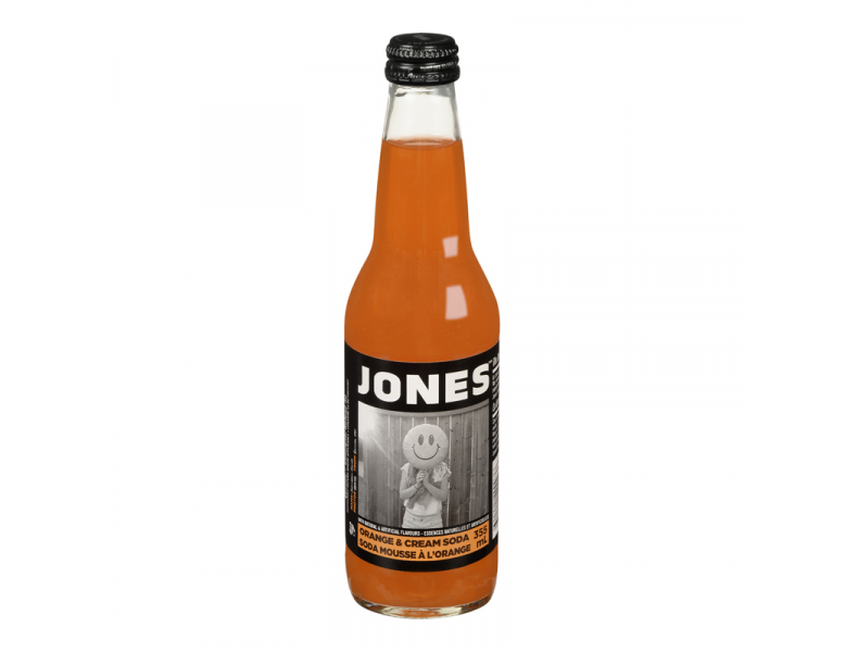 Jones Soda Orange & Cream 12x355mL