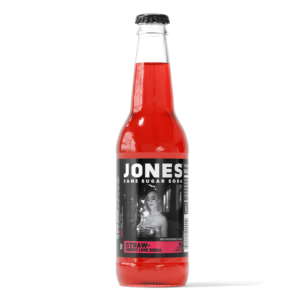 Jones Soda Strawberry Lime 12x355mL