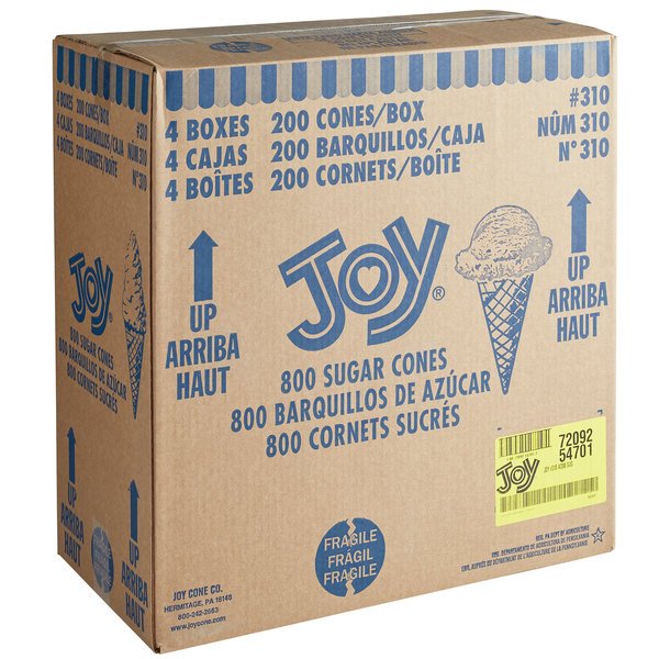 Joy Cone Sugar Cones