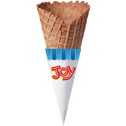 Joy Cone Waffle Cones Large w/ Jacket