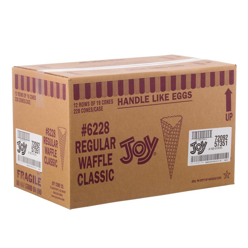 Joy Cone Waffle Cones Regular