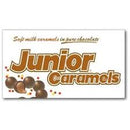 Junior Caramels - Family Size (102gr) 12/Bx