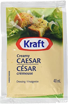 Kraft Ind Creamy Ceasar Dressing 100x40ml
