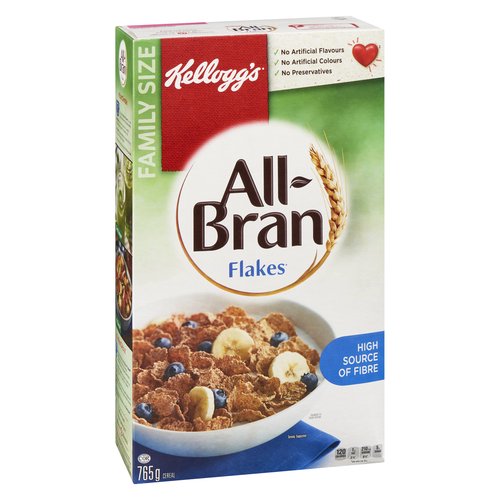 Kelloggs Cereal - All Bran Flakes ea/765gr