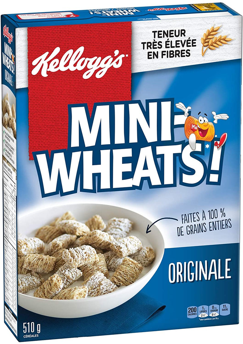 Kelloggs Cereal - Mini Wheats Frosted 16x510gr