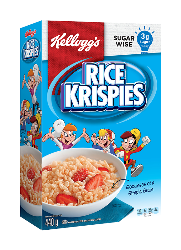 Kelloggs Cereal - Rice Krispies ea/340gr