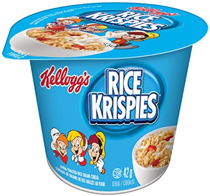 Kelloggs Cereal - Rice Krispies (Cups) 4x12/cs