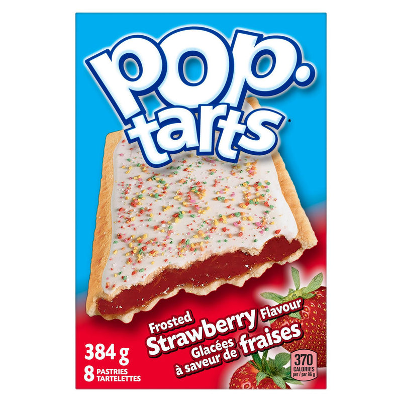 Kelloggs Poptart - Strawberry Frstd 12x384gr