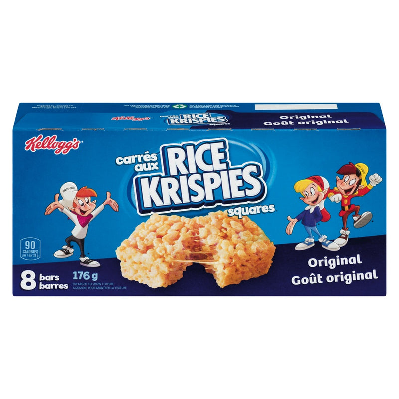 Kelloggs Rice Krispies Square - Original (176gr/bx) 12x8pk