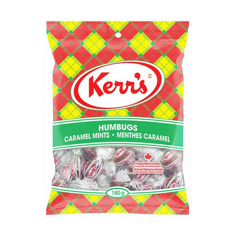 Kerr's Classic Peg Humbugs Caramel Mints ea/180g