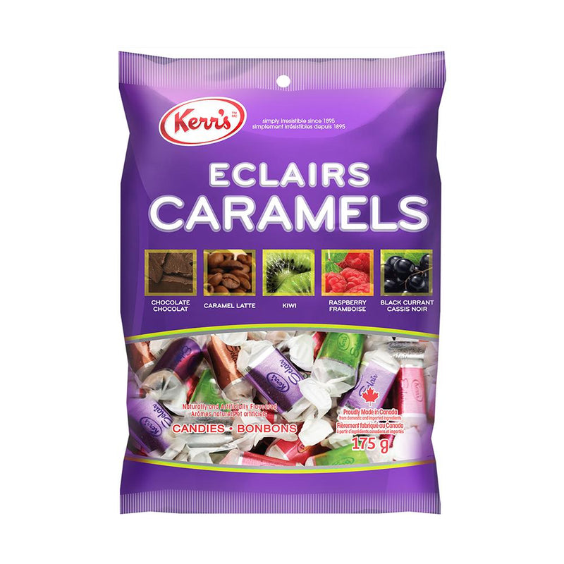 Kerr's Premium Peg Eclairs Caramels 12x175g