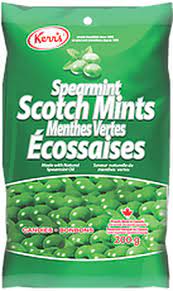 Kerr's Premium Peg Spearmint Scotch Mints 12x200g